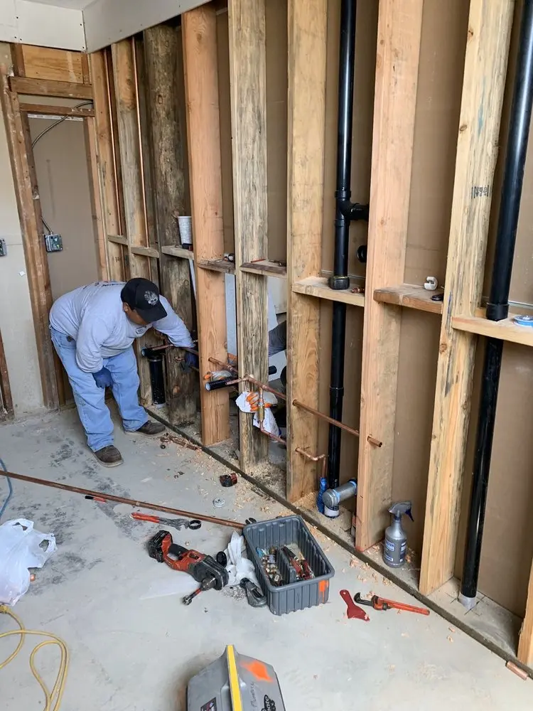 Commercial rough-in plumbing for Commercial Plumbing in Fountainhead-Orchard Hills